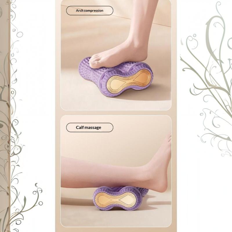 Plantar Fascia Massager Roller Foot Leg Muscle Relaxation Trainer Rolling Massage Tool For Home Fitness Yoga Experience