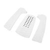 3 Stück Surfbrett Deck Traktionspads Rutschfeste Vordere EVA Grip Pads für Paddleboard Longboard