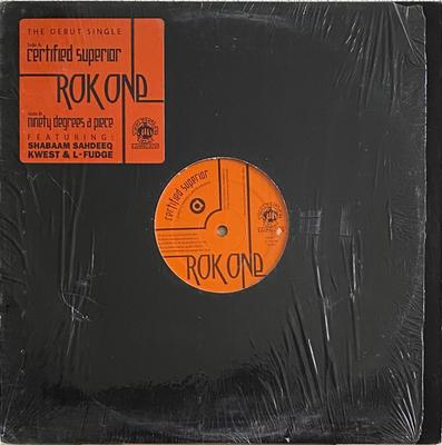 12inch Record ROK ONE - Certified Superior FER01 Fondle 'Em Reco 1998 US Rap & Hip-Hop/R&B Used