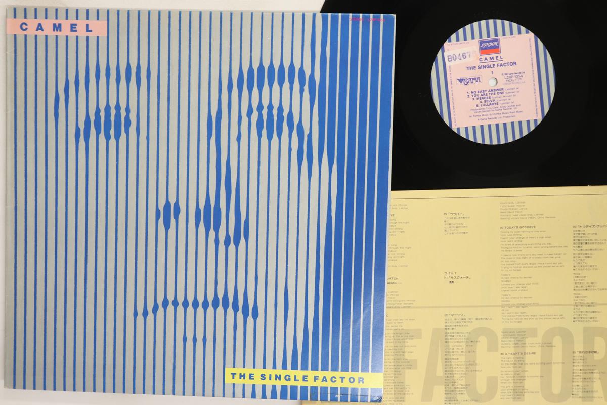 LP Record CAMEL  Single Factor L28P1054 LONDON 1982 Japan Rock Used