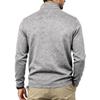 Men Casual Quarter Zip Fleece Sweatshirt Stand Collar Long Sleeve Pullover Outdoor Workout Daily Tops