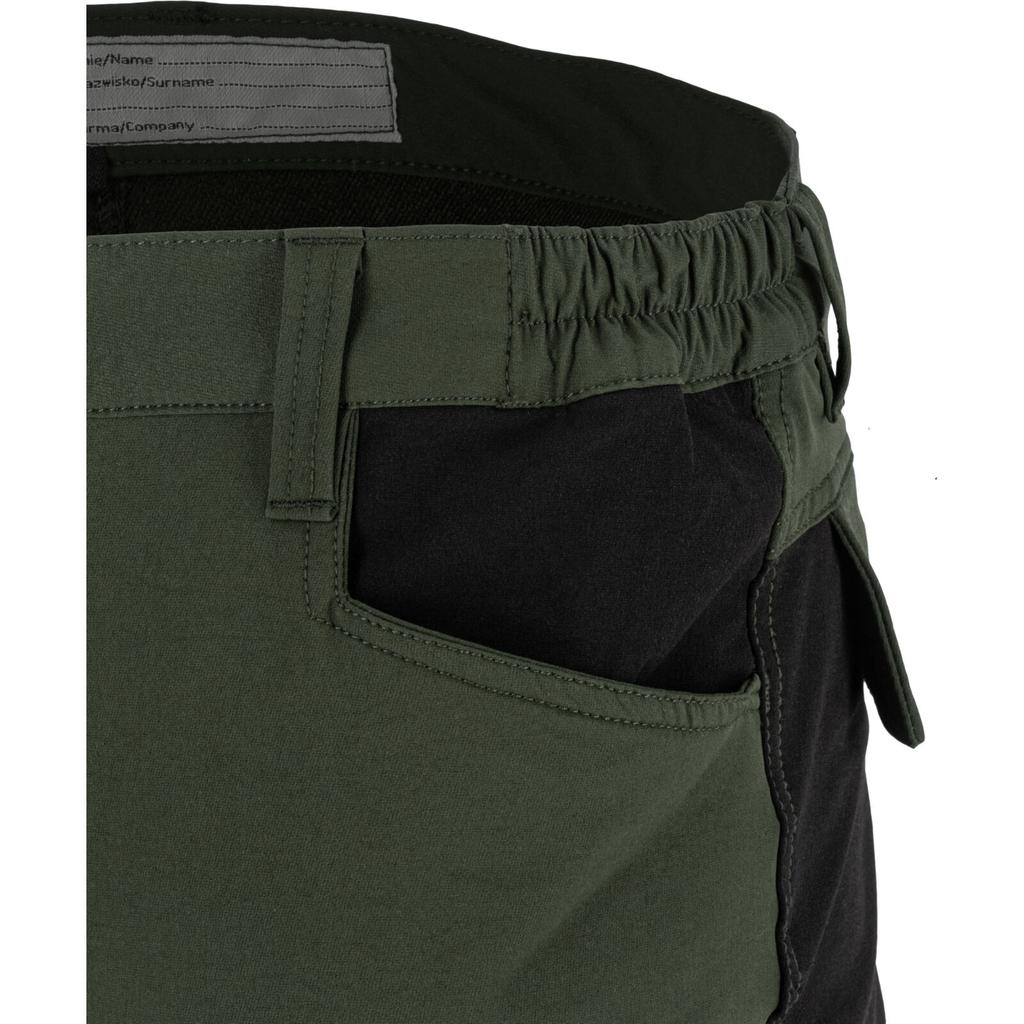 Green-Black Stretch Pants, "3Xl", Ce, Lahti