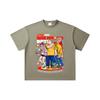 260 GSM Double Yarn 32 Count 100% Cotton Sakamoto Days V2 Print Unisex Heavy Cotton T Shirt