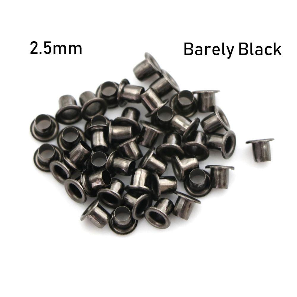 50pcs Mini Eyelet Buttons Metal Buckle Snap Buttons DIY Doll Belt Buckles Bag Shoes Clothes Sewing Accessory 1.5/2.0/2.5MM