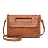 Rivet Envelope Bag Women's Shoulder Crossbody Bag Large Capacity Mobile Phone Coin Purse