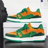 Fashion Spring Fashion Designer Men's Shoes Causal Sneakers 2024 Trend Platform Skateboarding Shoes Men Orange Low Canvas Sneakers Men