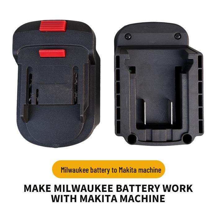 

Адаптер для Makita на Bosch, DeWalt на Milwaukee, Dakele на Parkside.