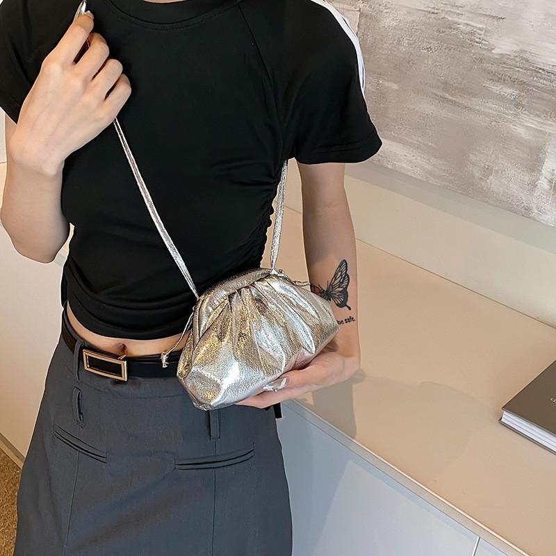 Trendy Shell Shape Shoulder Bag For Women 2024 Fashionable Versatile Crossbody