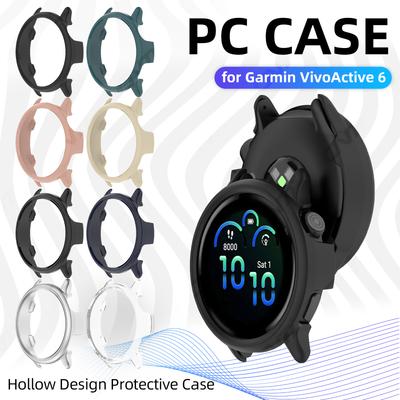 PC Hartschale für Garmin Vivoactive 6, Stoßfeste Bumper-Schutzhülle für Garmin Vivo active 6 Smartwatch-Zubehör