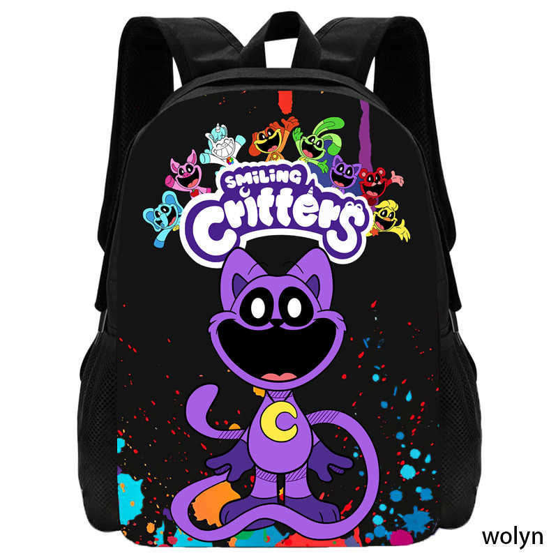 Smiling Critters Poppy's Spielzeit Kapitel 3 Vollständige lächelnde Tier-Schultasche