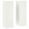 Plant Stand 2 Pcs White 24 X 24 X 75 Cm Steel