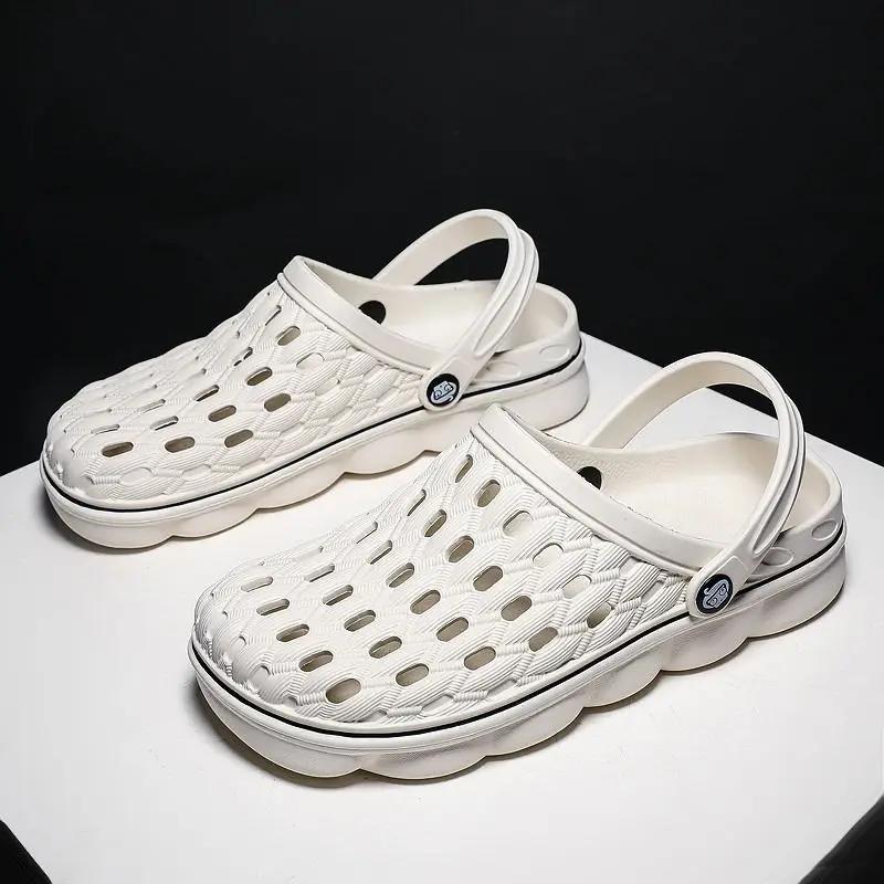 Men's Sandals for Outdoor Beach Wading Slippers for Men Garden Home Clogs Slip Summer Hiking Sandals Men Plus Size 40-45