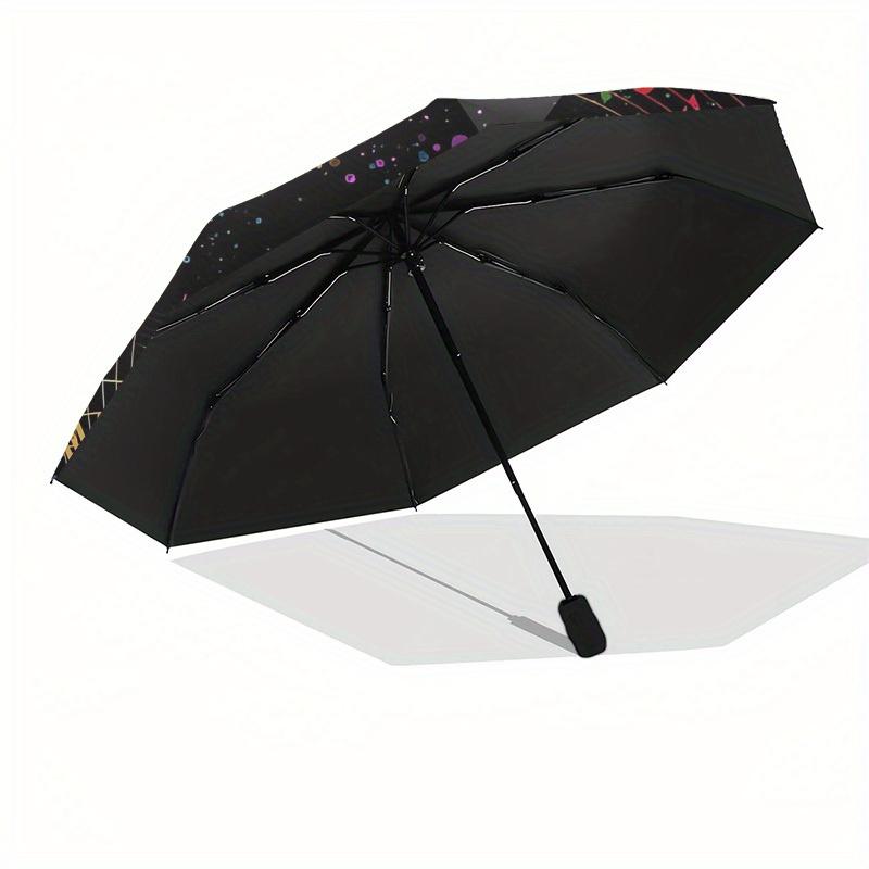 1pc Music Notes Themed High-quality Umbrella,Automatic Opening and Closing Umbrella,Multi-functional Umbrella G0811036