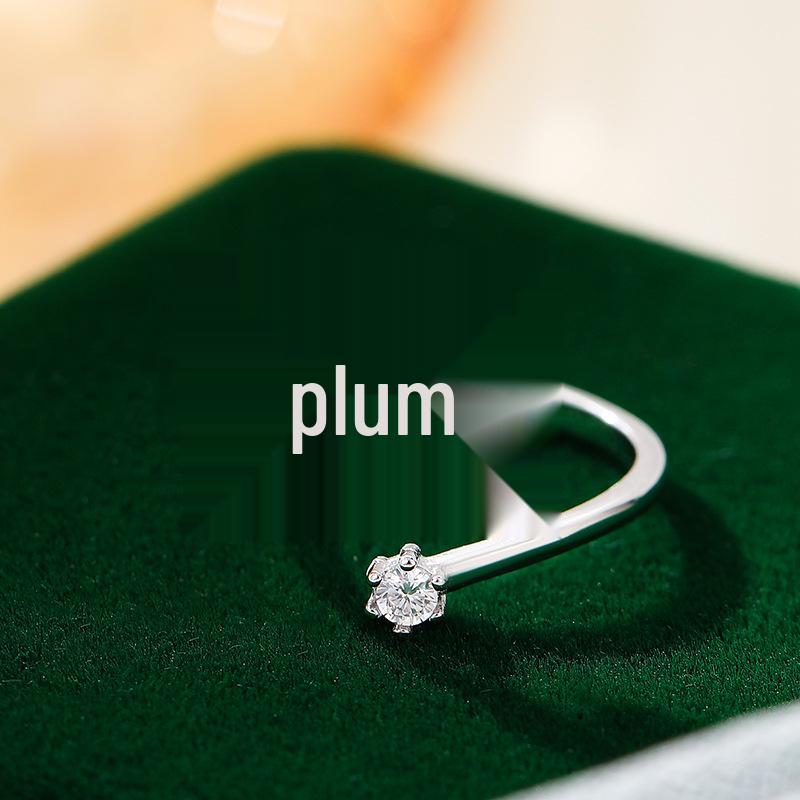 Bague de luxe pour femme Banyan Tree en argent avec nom de famille - Design personnalisé haut de gamme pour l'index