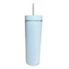 500ml Skinny Tumbler with Lid And Straw Double Wall Sippy Cup BPA-Free Tumblers