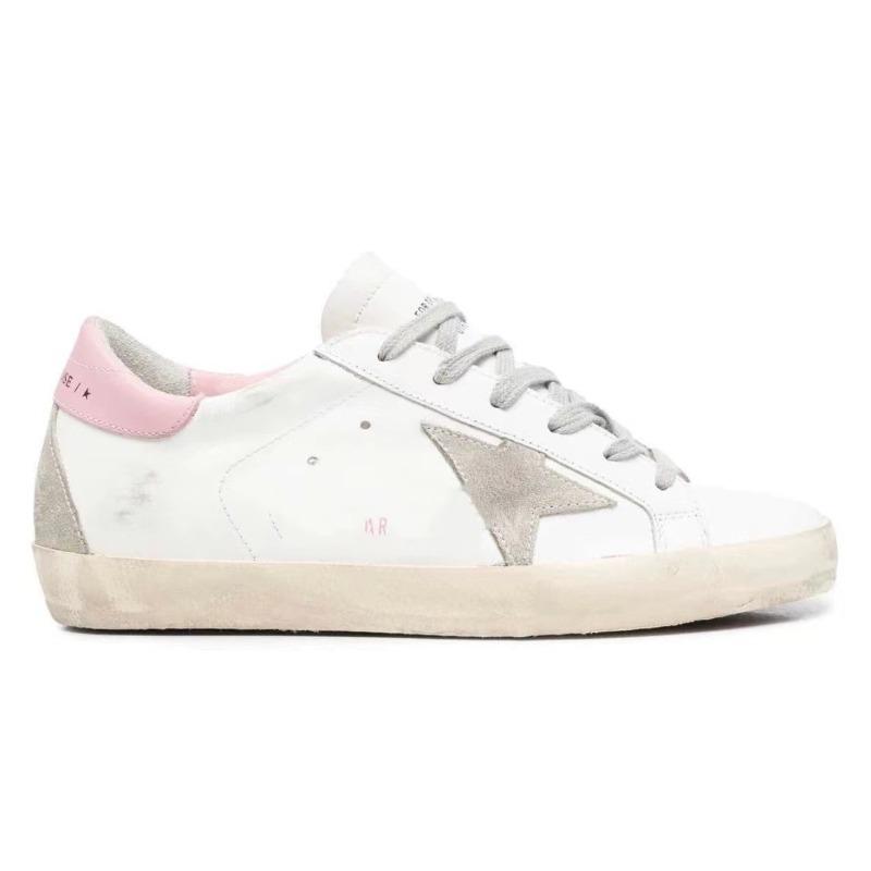 Chaussures de sport pour femmes étoiles petites sales classiques polyvalentes chaussures de skate pour hommes augmentation de la hauteur intérieure chaussures blanches en cuir de vachette sales
