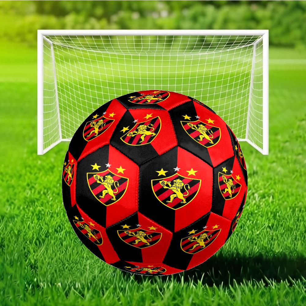 Vfb Fc Crest Printed Size 5 Soccer Balls, Anti-Slip, Protective Football, Outdoor Sport, a Unique Gift Suitable for Him/her, Birthday