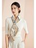 Women's 100% Mulberry Silk Scarf, 90cm Square, 14 Momme Shawl - Perfect Gift for Mother, Girlfriend, Birthday or Festival