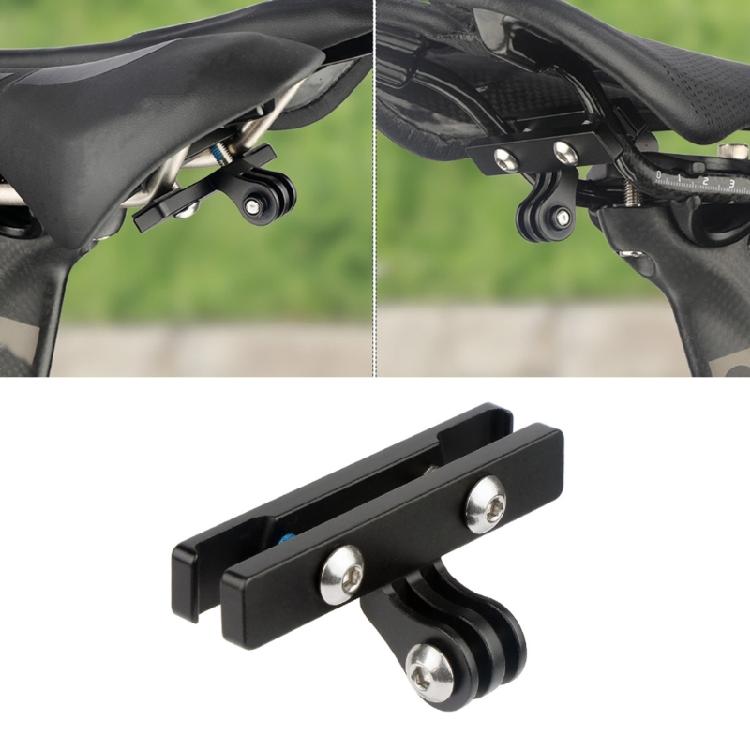 Bicycles Seat Post Rear Light Bracket Adjustable Saddles Action Camera Mount Bike Seatpost Rail Rear Light Holder