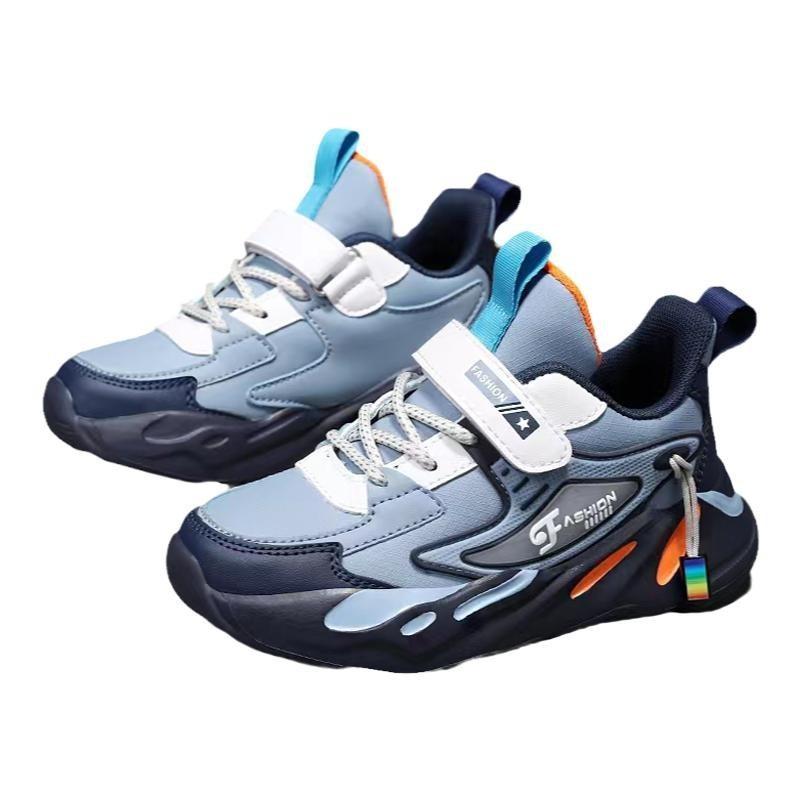 Kids' Sports Shoes Color Block Non-slip Running Breathable Comfortable Sneakers for Boys