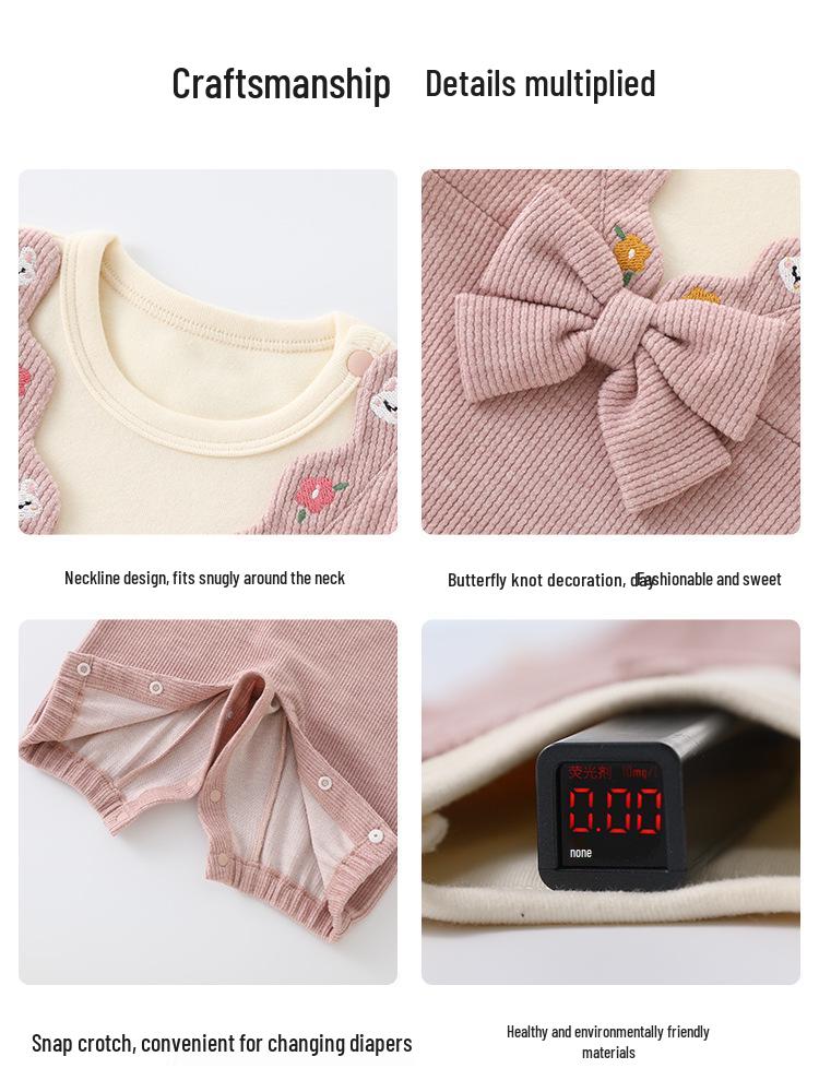 DUUDUU Baby Girl Spring 2026 Collection: Newborn Bodysuits & A-Class Jumpsuits