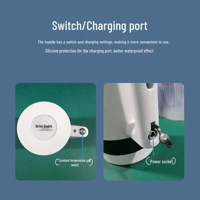 Taza para descongelar semen de ganado con cargador de coche - Temperatura constante y temporizador