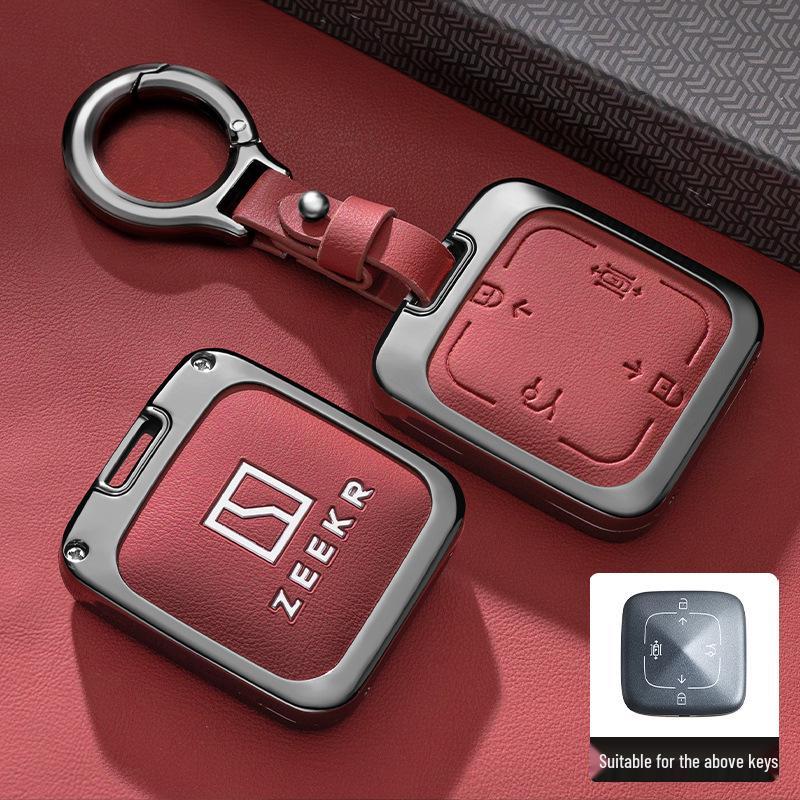 Bluetooth Schlüsseletui für Zeekr JiKe 007 - Auto Zubehör Schale, Schnalle und Herren Tasche