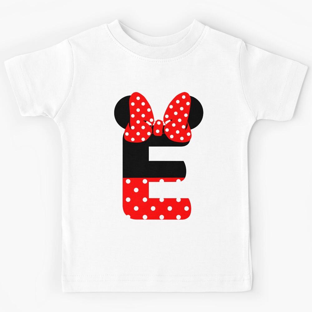 Minnie Monogram - E Kids T-Shirt 170