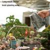 Arrosoir Transparent Grande Capacité en Acier Inoxydable avec Bec Long pour le Jardinage.