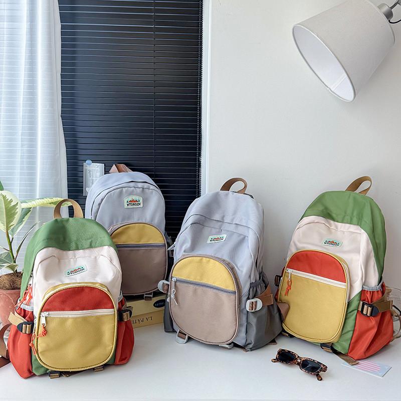 Kids Casual School Backpack With Lightweight Nylon Material And Design Playful