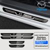 LGIY9 Car Stainless Steel Door Sill Scuff Plate for Axela Atenza 3 2 6 CX3 CX5 CX30 CX8 CX9 MX5 RX7 RX8 SKYACTIV Accessories