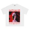Damned If I Do Damned If I Dont Flamingo Funny Vintage Japanese Tshirt Unisex Unisex Shortsleeved Loose Casual Cotton Tshirts
