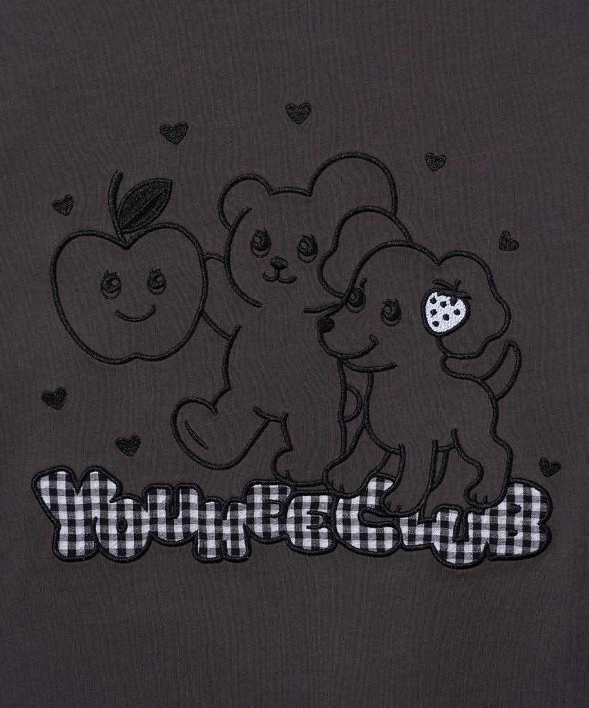 YOUHEE Youhee Club Graphic T-Shirts_Charcoal