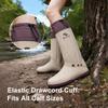 Wasserdichte Überschuhe für Gummistiefel für Herren Damen Regen Outdoor Innen Rutschfeste Wasserdichte Schuh Stiefel Schutz für Radfahren