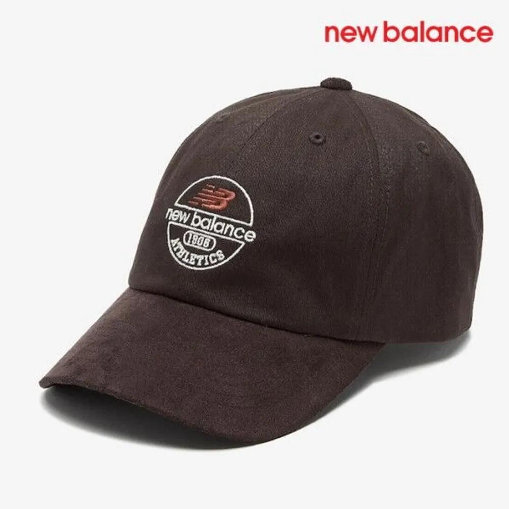 [New Balance] Cap / A1- NBGDEFL703 85 / C-66 Round Logo Suede Ball Cap FREE