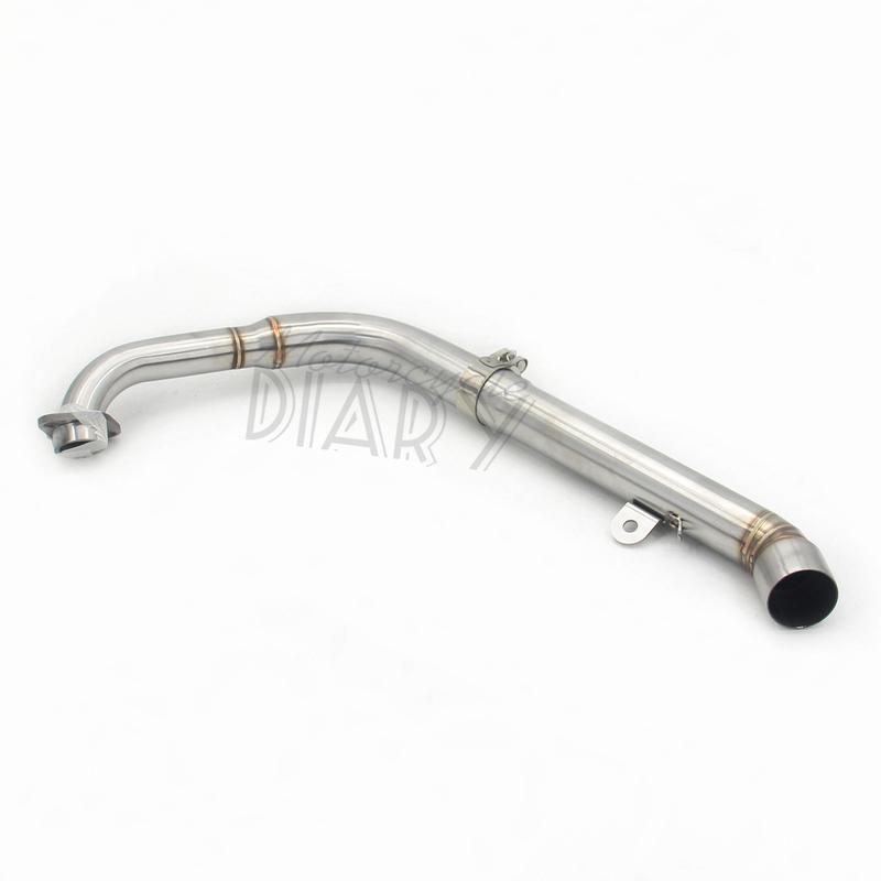 Dla Yamaha MT125 MT 125 2014-2019 YZF R125 2014-2018 V2 System Kolanka Wydechowe Motocykla Rura Łącząca Kolektor Wydechowy Escape Moto PitBike