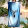 Lazio FC Print Quick Dry Beach Towel Microfiber Absorbent Portable Travel Swimming Towel