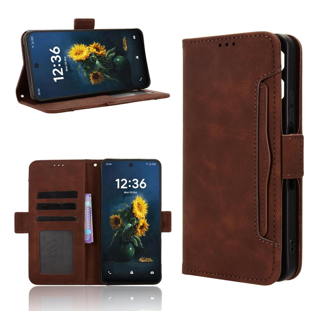 Flip Cover compatible for TCL NxtPaper 70 Pro PU Leather Phone Case Full-Body Protection with [RFID Blocking]