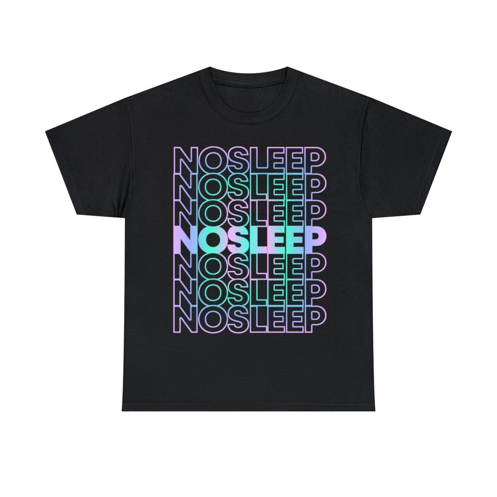 No Sleep Rave Festival EDM Graphic Tee Shirt, S-5XL