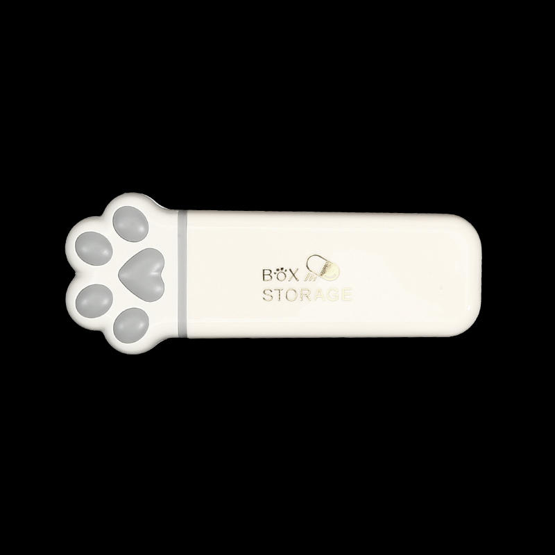 Portable Pill Box Push-Pull Type 3 Compartments Small Pill Box Portable Travel Medicine Packing Storage Box