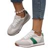 Fashion Outdoor Women's Shoes 2024 Lace Up Women's Vulcanize Shoes Women Sneakers Mixed Colors Round Toe Flat with Ladies Casual Shoes