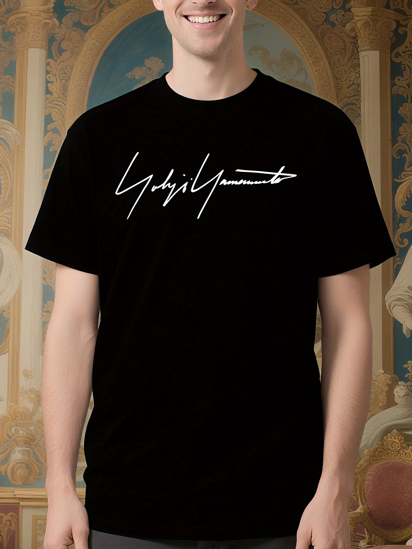 Yamamoto Heavyweight Crew Neck Tshirt - Minimalist Black Tee M