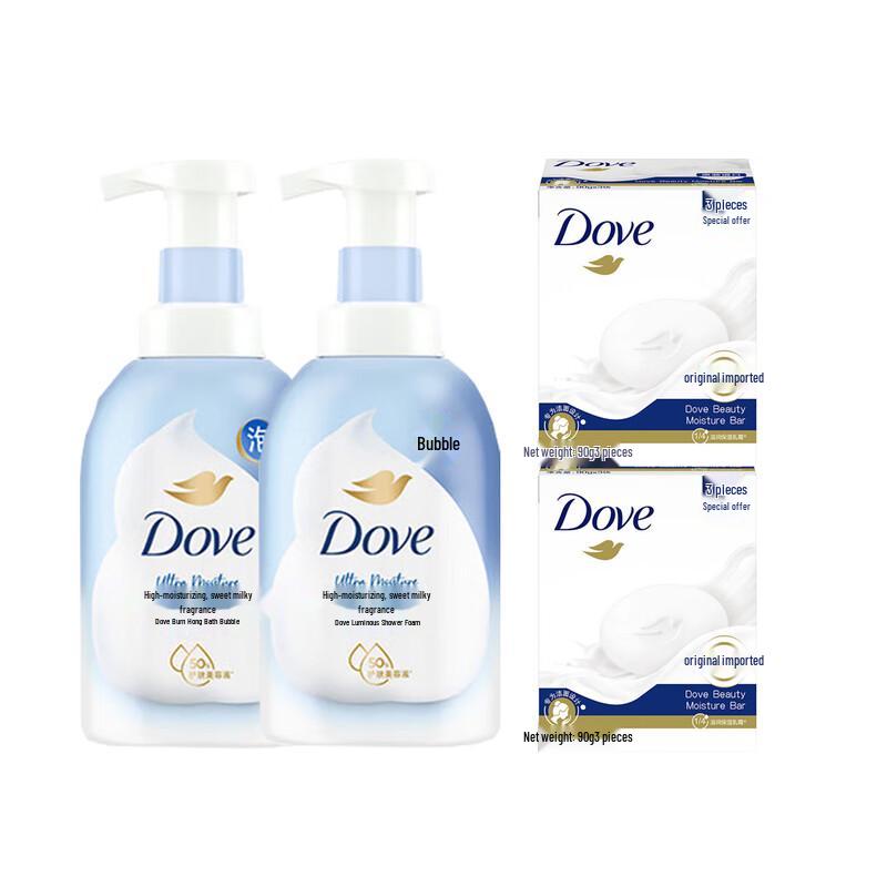 Dove Deeply Nourishing Shower Gel & Soap Bundle