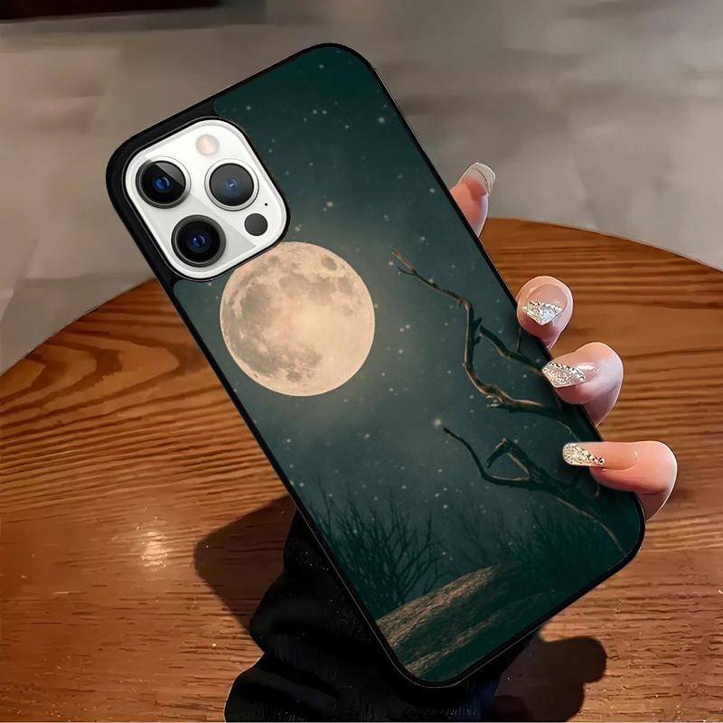 Space Sky Moon Phone Case For iPhone 17 Air 16 15 14 13 12 11 Pro Max Max Plus Bumper Case Cover