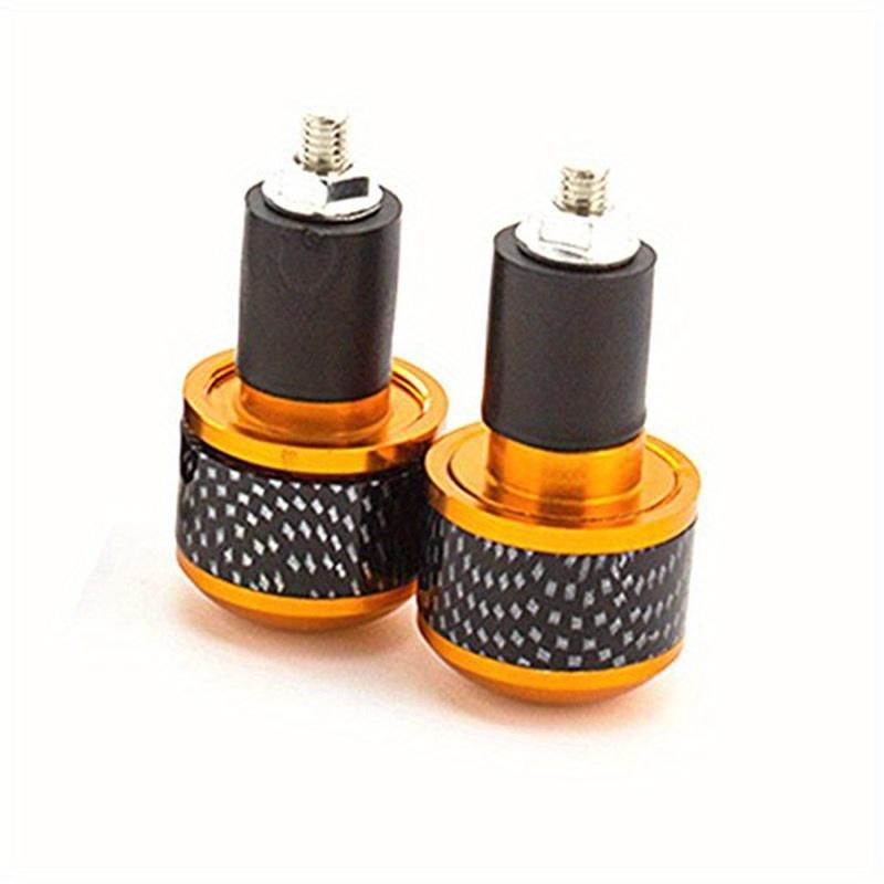 7/8"22mm Universal Motorcycle Handle Bar End Cap Plug Handlebar Grips Slider for HONDA Yamaha for SUZUKI Kawasaki Old School Bobber Touring