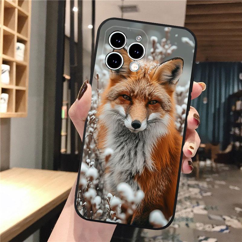 Handyhülle Carcasa Funda Für iPhone 17 Pro Max 17 Air 16 15 14 13 Pro Max 15 16 Pro 15Plus Niedlicher Fuchs