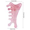 Multifunctional Resin 4 In 1 Scraping Gua Sha Massage Comb For Relaxation Skin Care And Body Therapy
