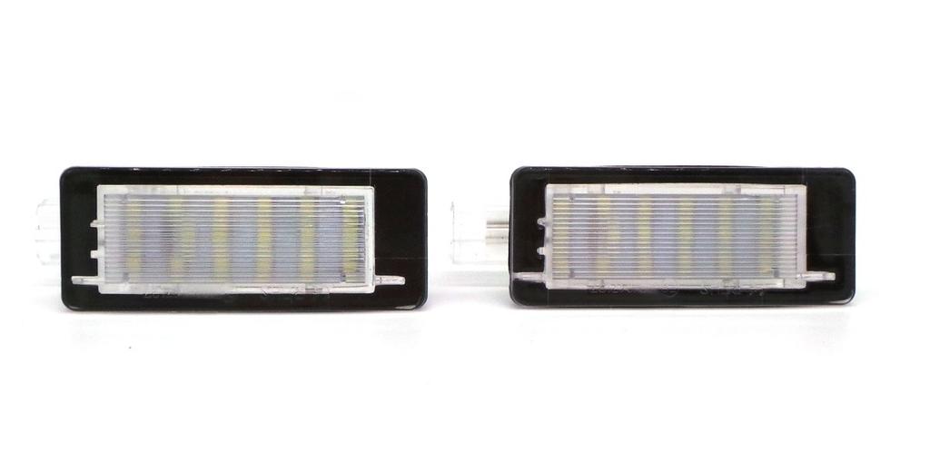 Lámparas de matrícula LED compatibles con Renault, Dacia, Off-Road, 2 uds