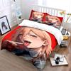 Anime-style Woman Illustration. Bedding Sets Duvet Cover Sets Duvet Covers Pillowcases(1 * Duvet Cover 2 * Pillowcases Without Duvet Insert)