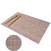 4 Pcs/set Modern Elegant PVC Placemat Dining Table Mat Cafe Anti-slip Hot Placemats Bowl Pad Cup Mat Table Coasters
